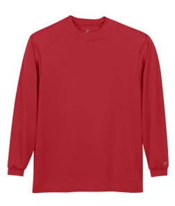 4156 Badger Performance Mock Tee Red