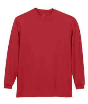 4156 Badger Performance Mock Tee Red