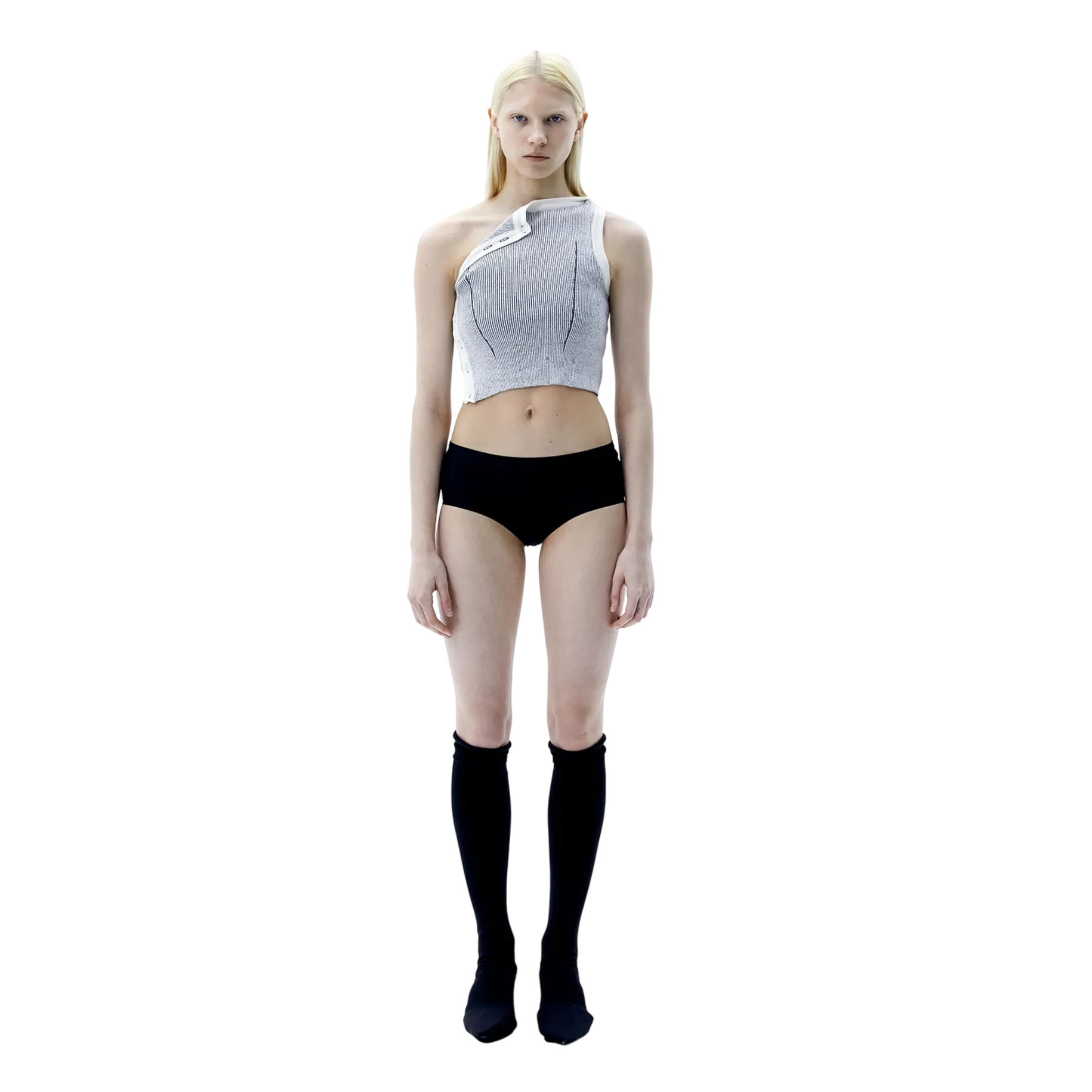 (Ariella) Play Knit Top — White