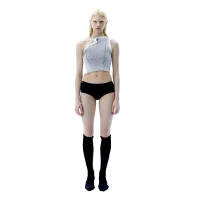 (Ariella) Play Knit Top — White