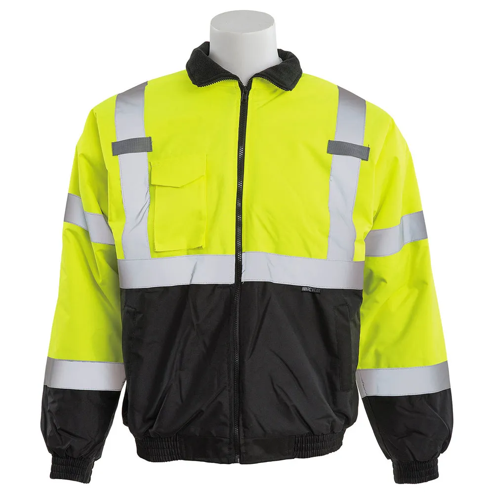 Awarewear 63948 Bomber Jacket Polyfill Hi Viz Lime 2X