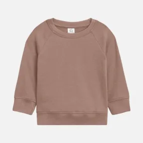 Baby und Kinder Bio-Sweatshirt Portland - Trüffel