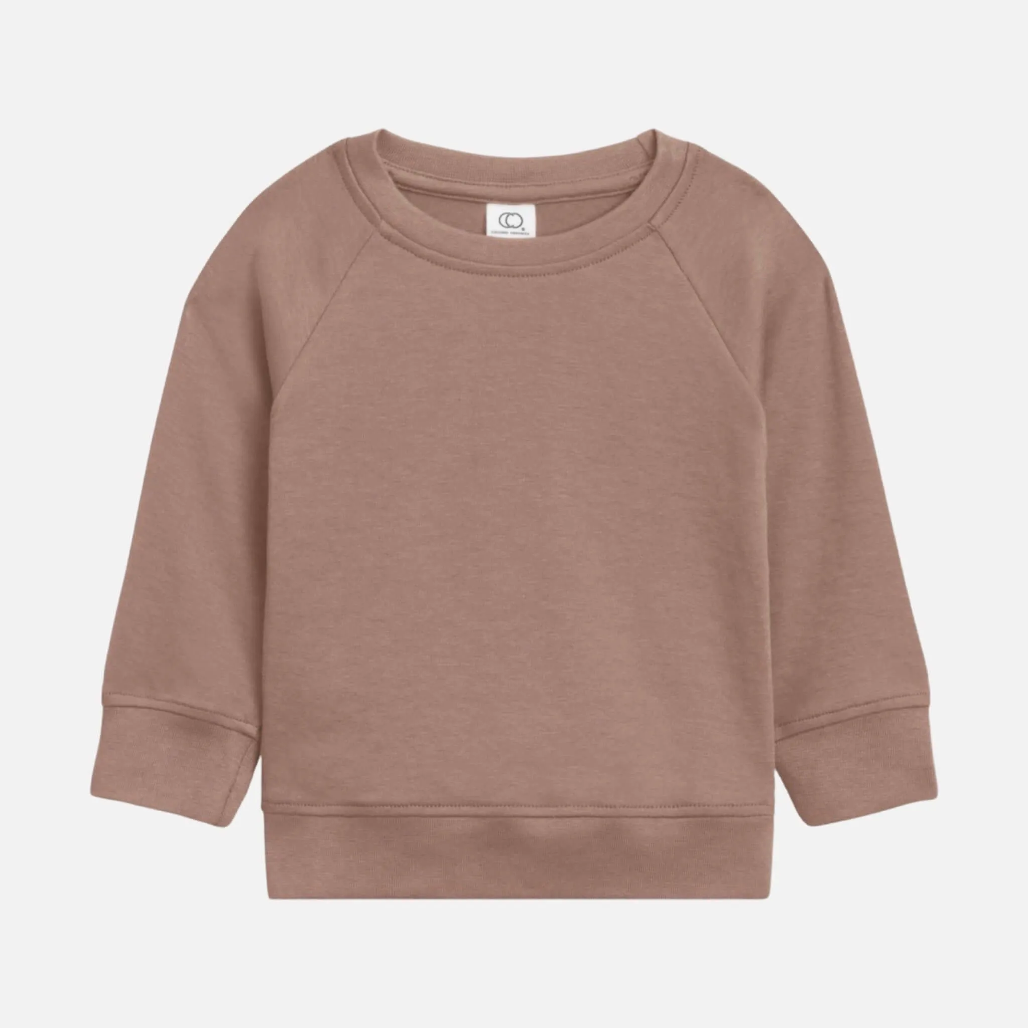 Baby und Kinder Bio-Sweatshirt Portland - Trüffel