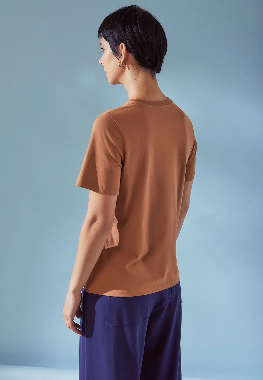 Building Block Classic Tee - clay