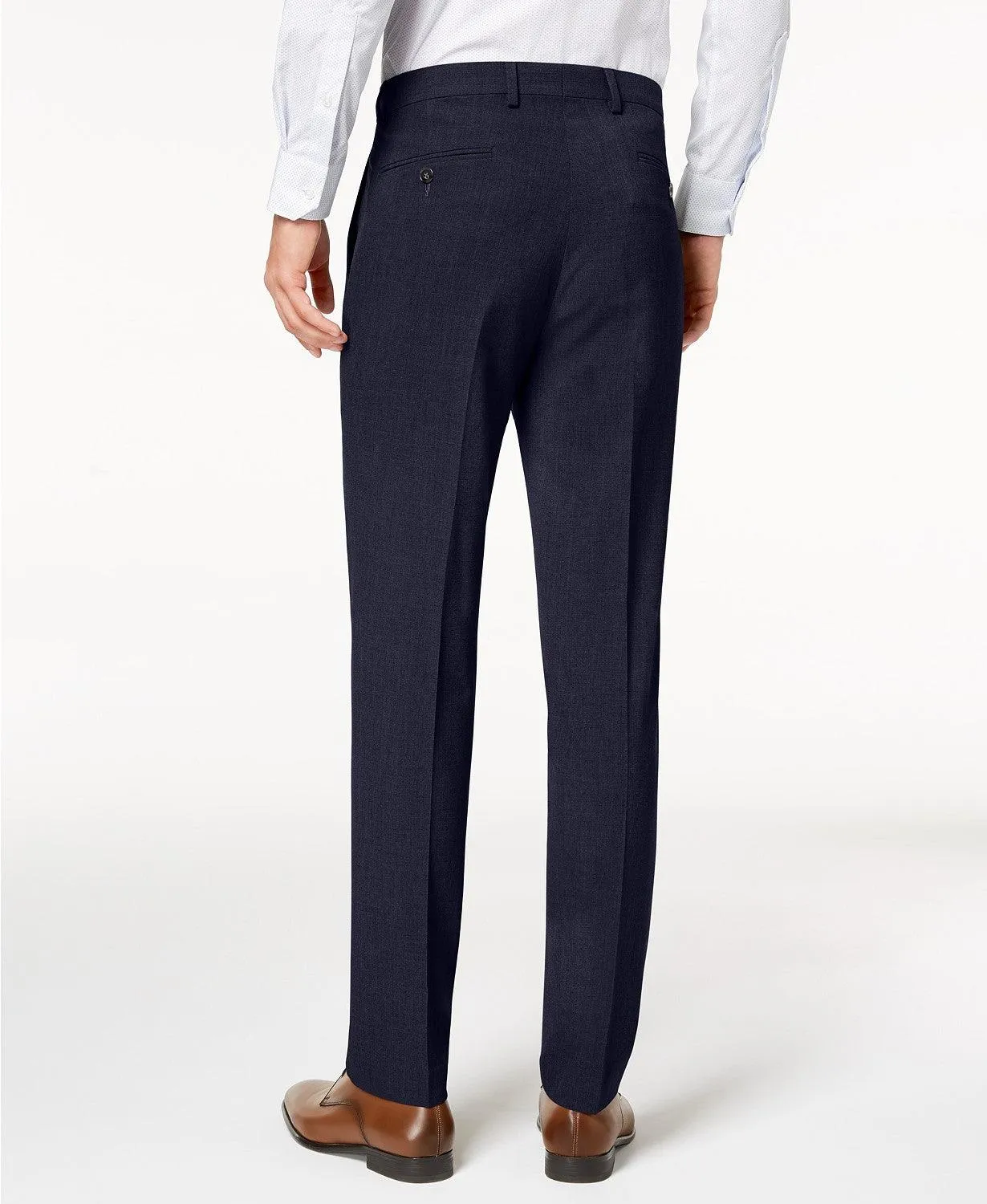 Calvin Klein Mens Skinny fit Dress Pants 31 / 32 Navy Blue