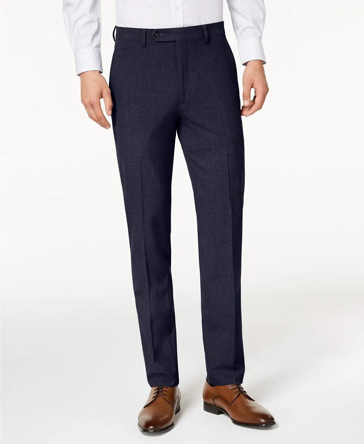 Calvin Klein Mens Skinny fit Dress Pants 31 / 32 Navy Blue