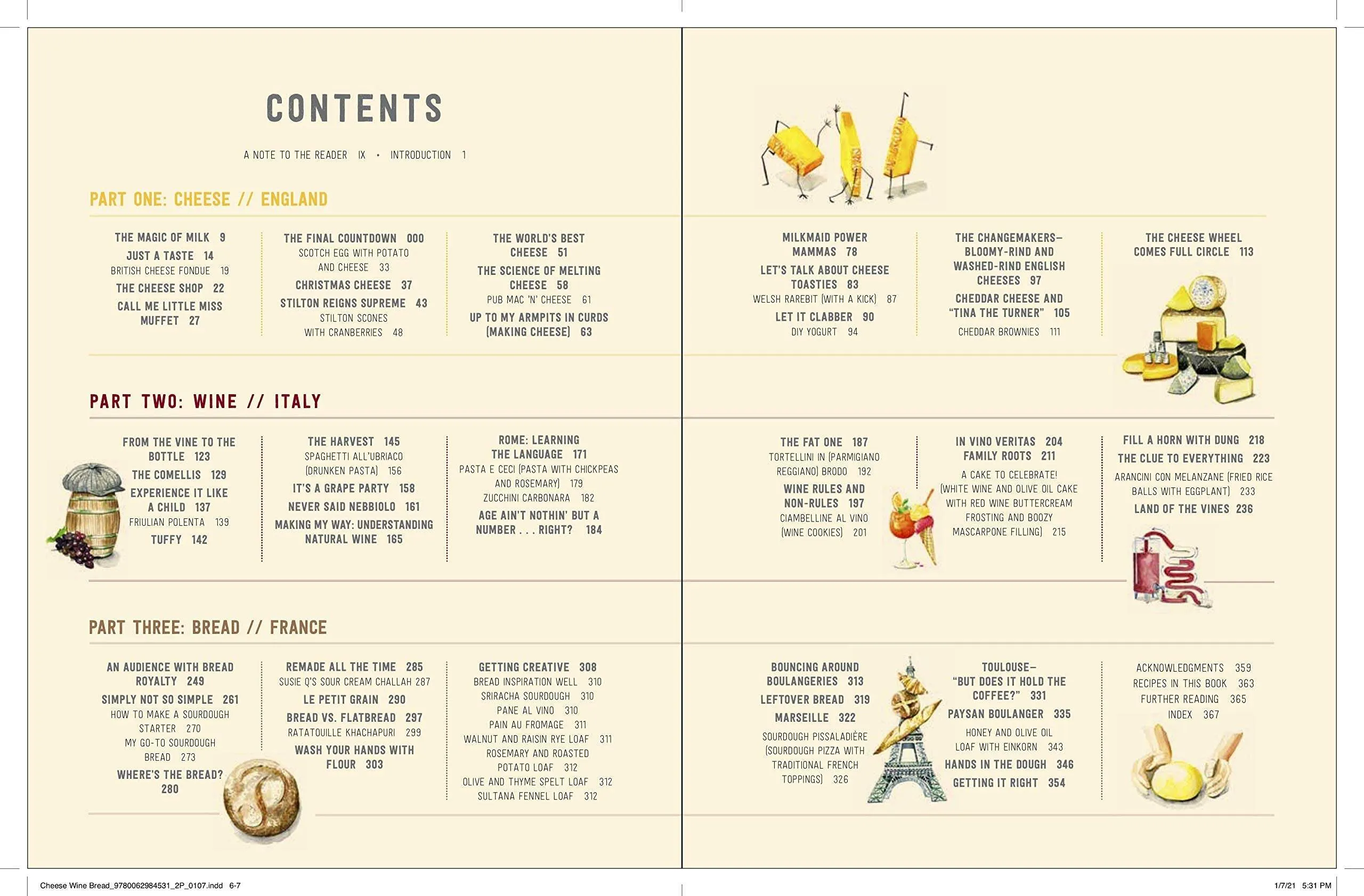 Cheese, Wine, and Bread Discovering the Magic of Fermentation in England, Italy, and France