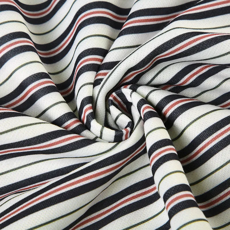 Chloe Striped Pullover Sweater