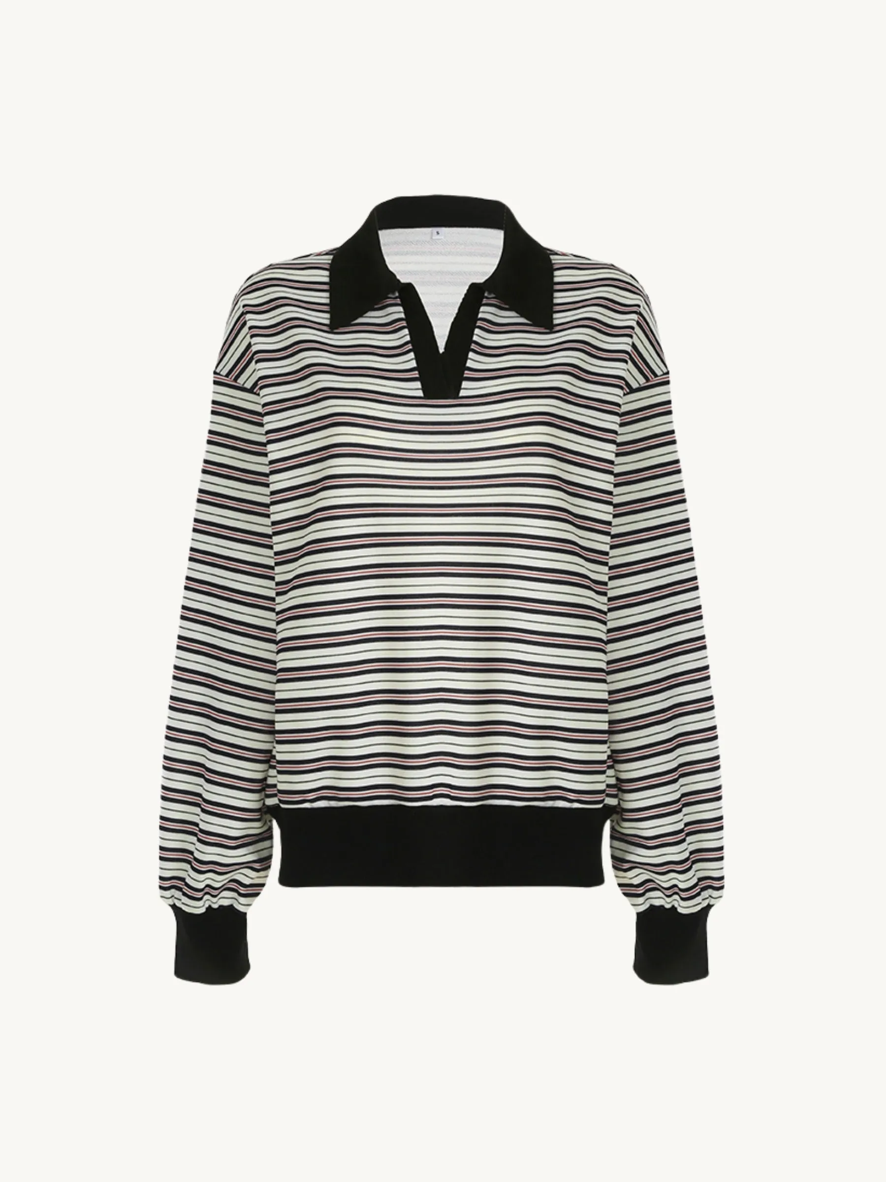 Chloe Striped Pullover Sweater