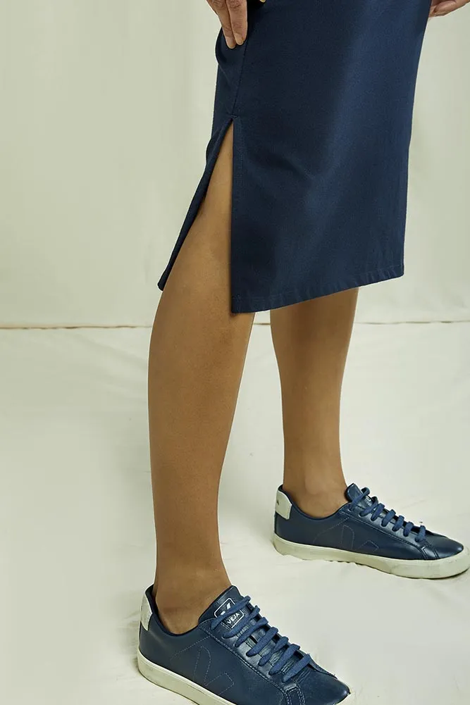Cotton Pencil Skirt