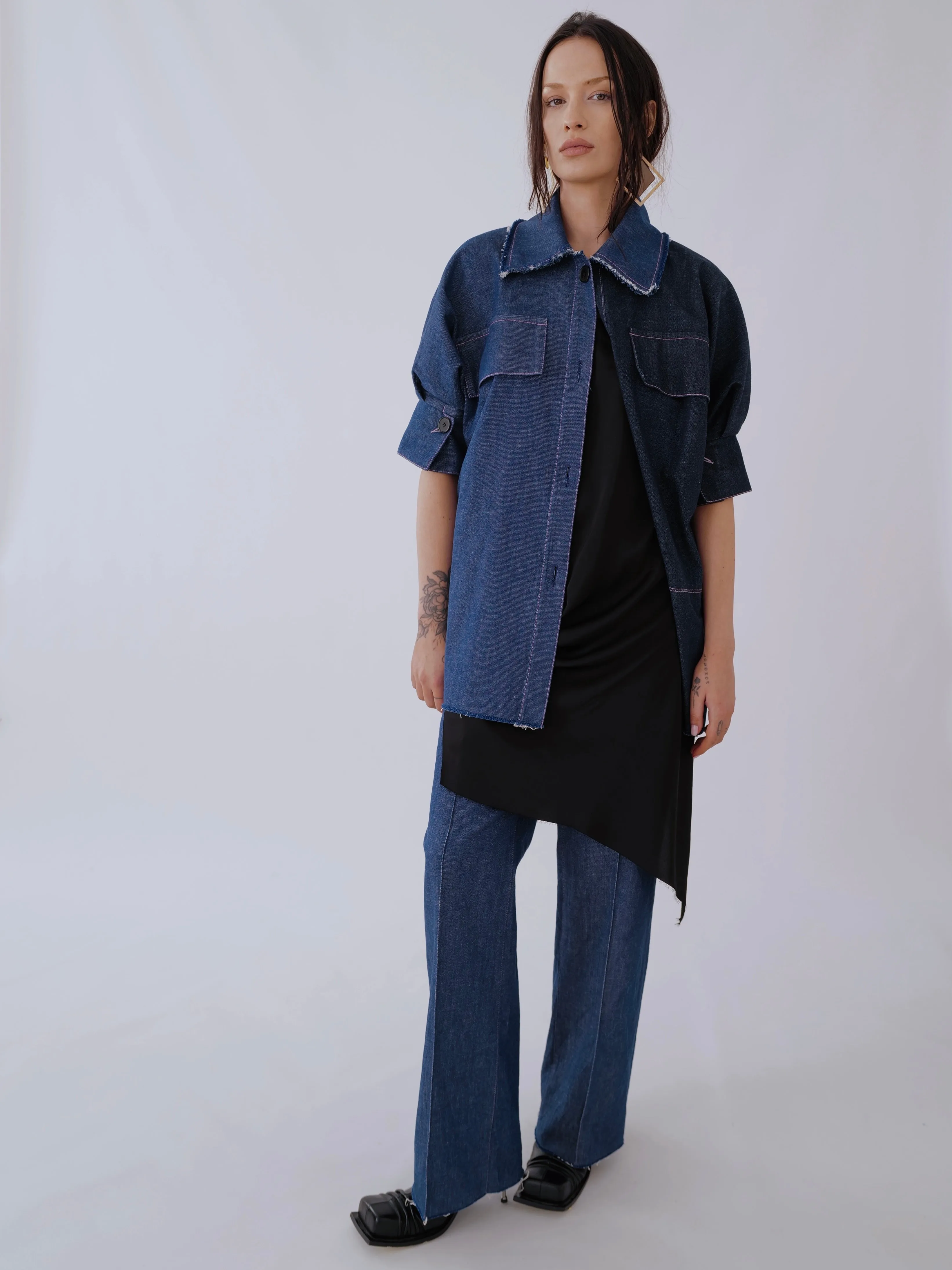 Denim Two Colours Jacket  KARLA SS25