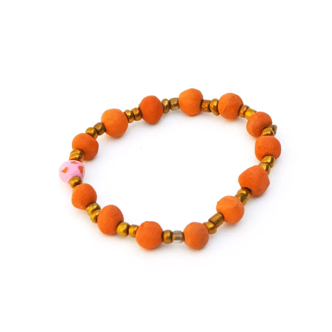 Diffuser Bracelet - Pink Specks