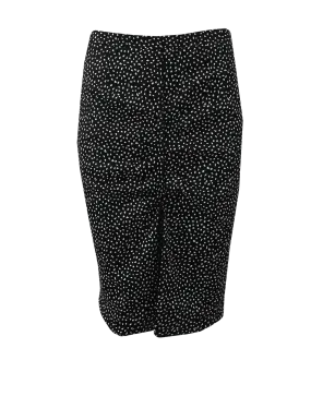 Dot Pencil Skirt