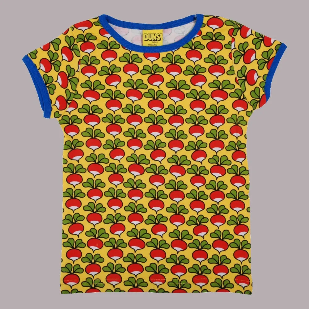 Duns Radish Lemon Chrome Kids' Short Sleeve Tee