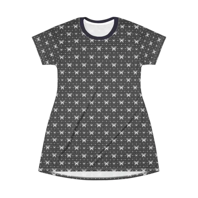 Enchanting Butterflies Dance Shirt Dress
