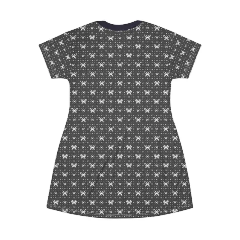Enchanting Butterflies Dance Shirt Dress
