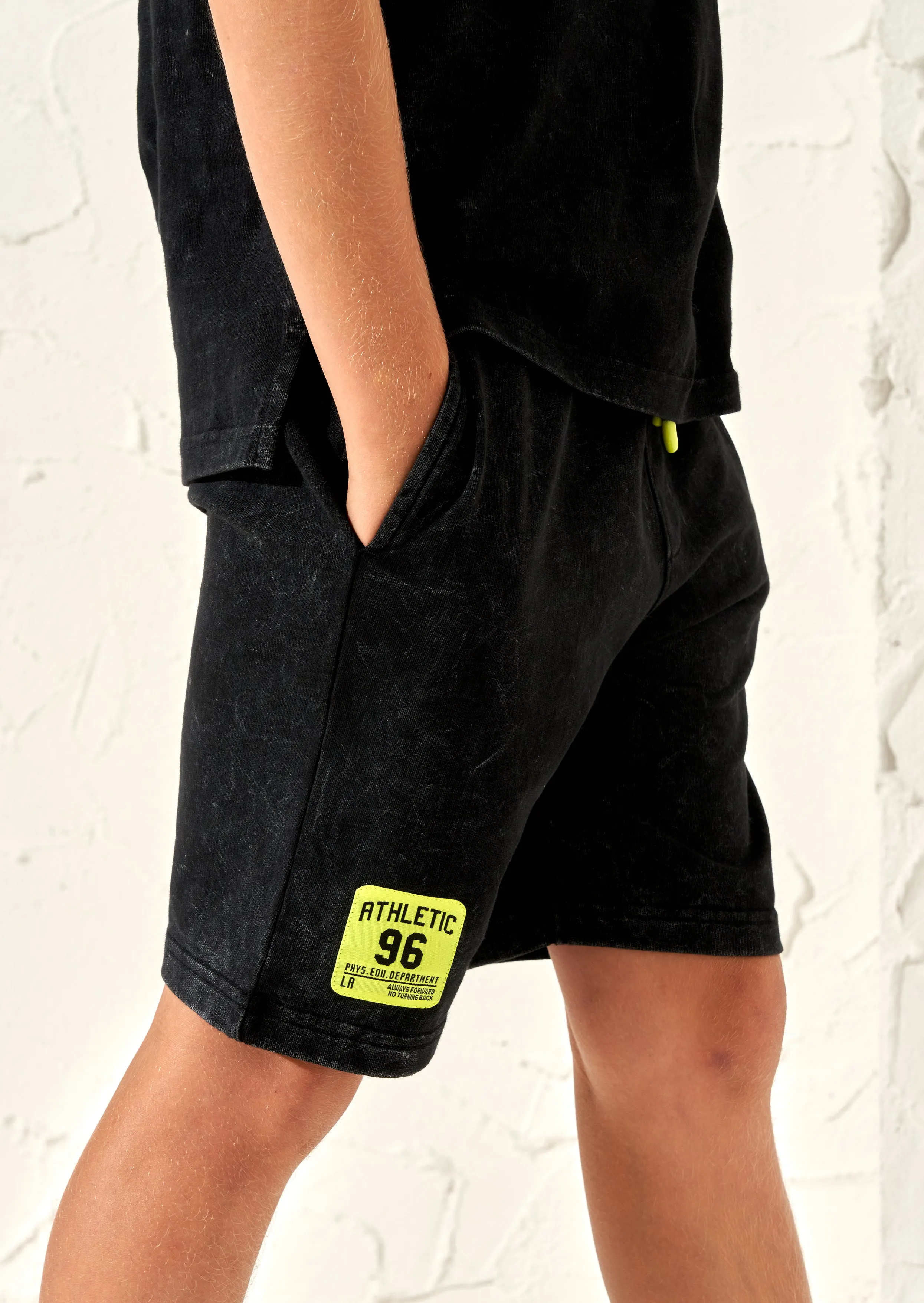 Evan Charcoal Short