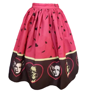 Frankenstein and his Bride Swing Skirt