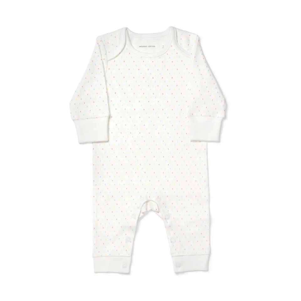 FROM BABIES WITH LOVE - Sleep Suit - First Kisses Multi