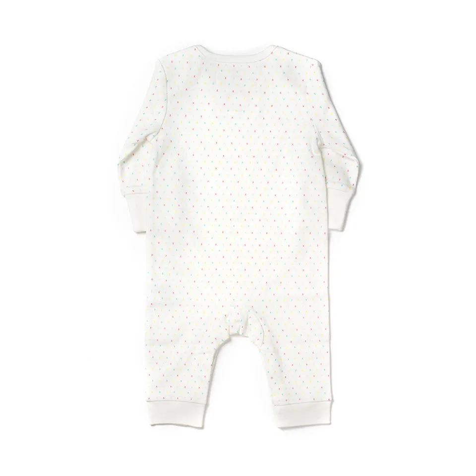 FROM BABIES WITH LOVE - Sleep Suit - First Kisses Multi