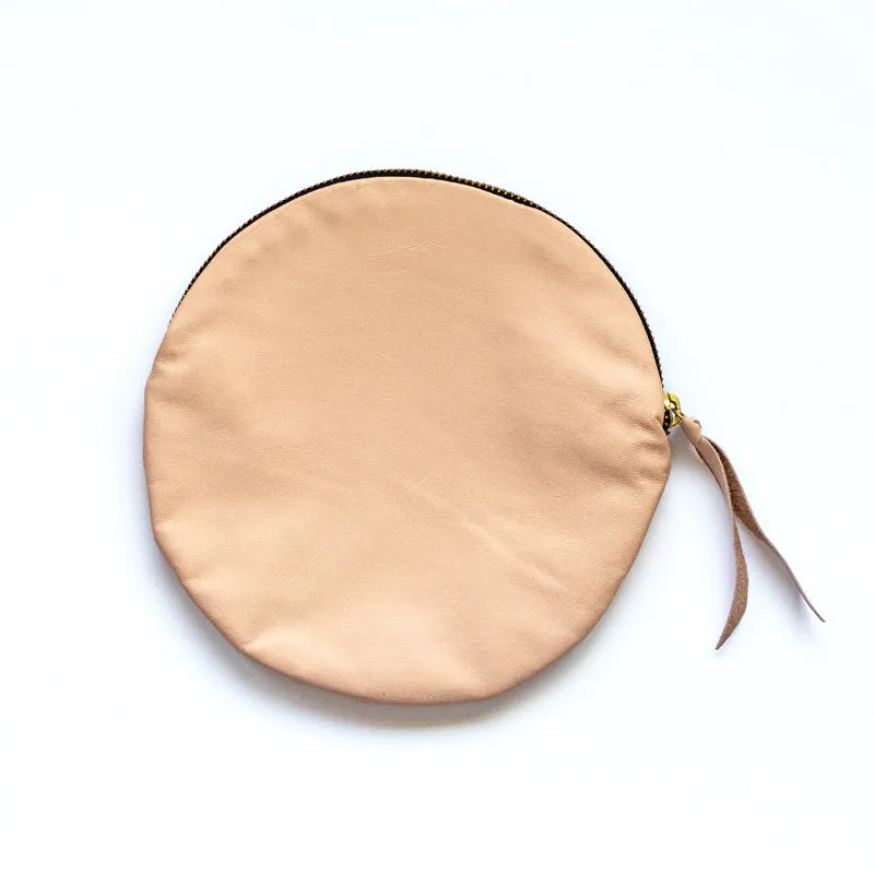 Full Moon Leather Pouch