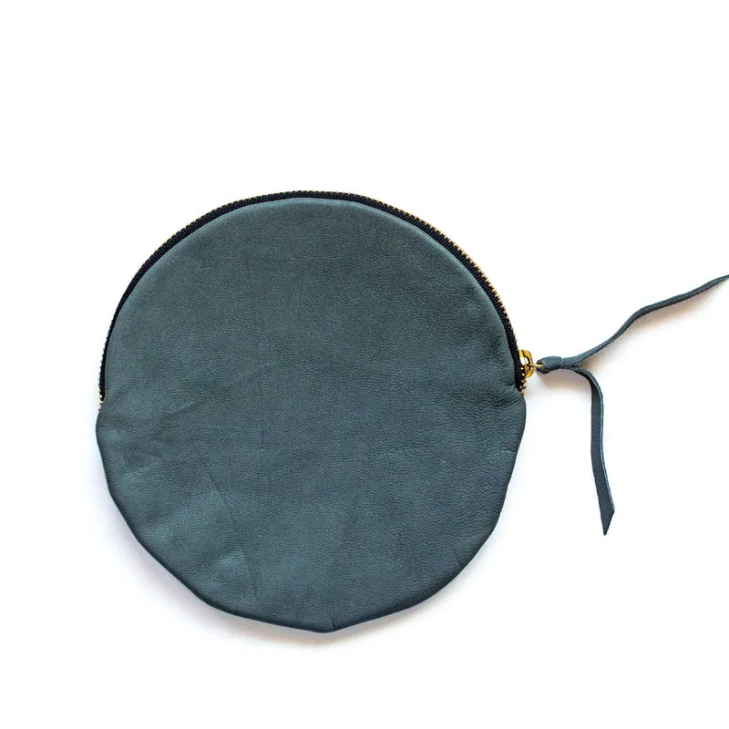 Full Moon Leather Pouch