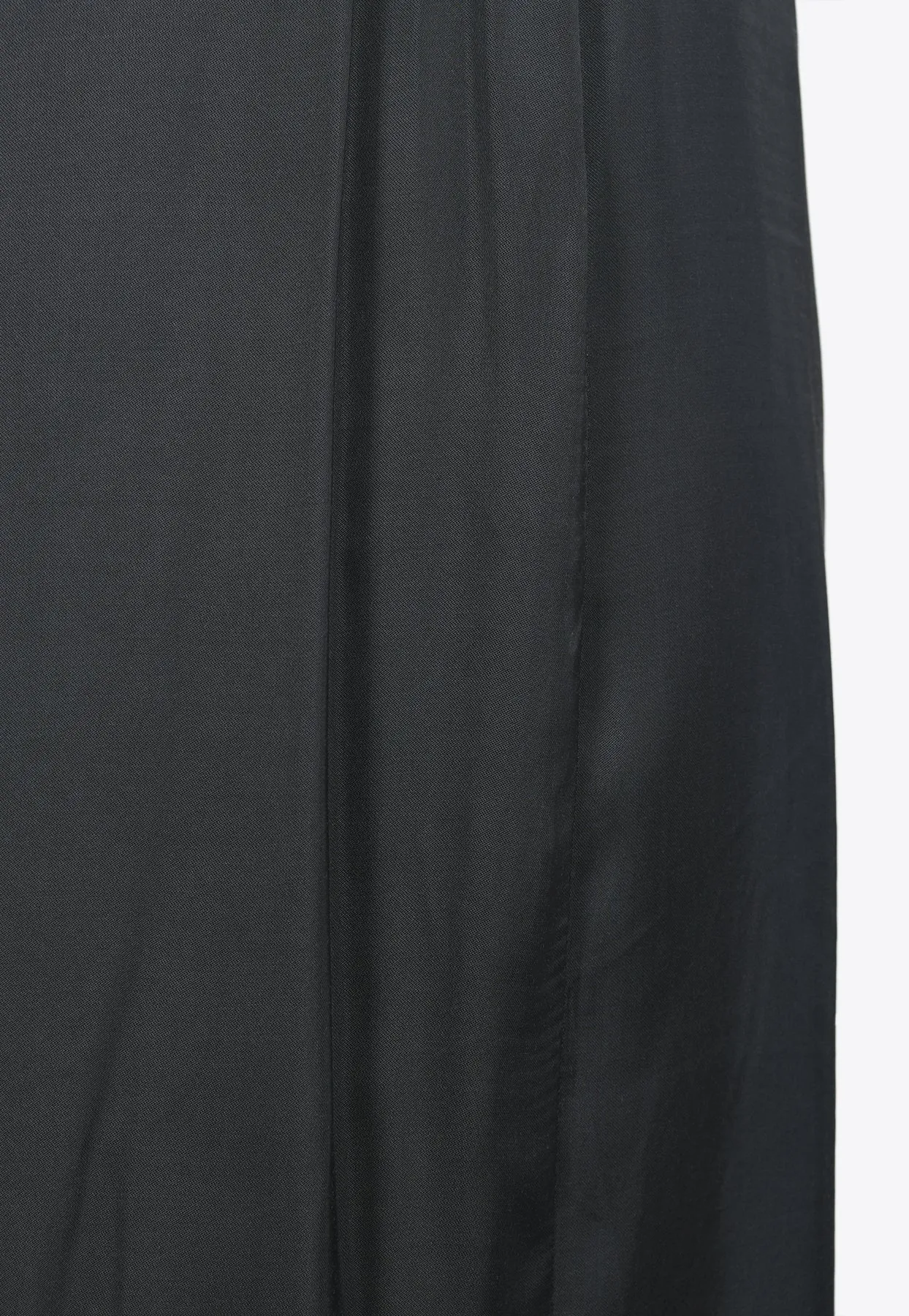 High-Low Satin Skirt