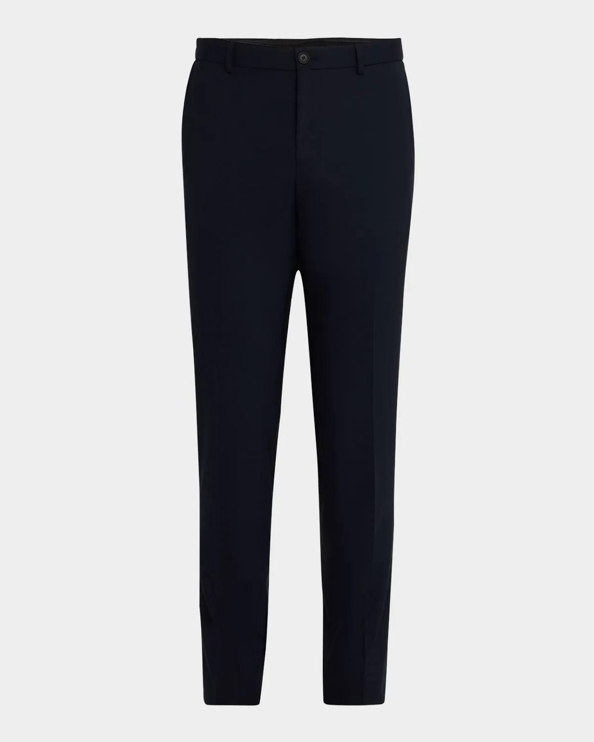 Hugo Boss Mens Genius Slim Fit Dress Pants Pants 34 x 32 Blue Solid