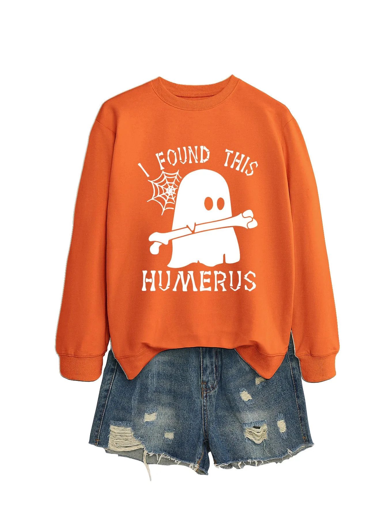 I FOUND THIS HUMERUS round neck sweatshirt