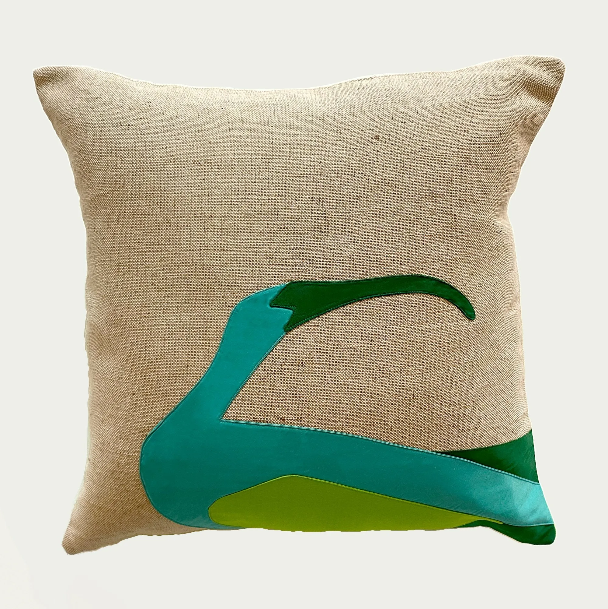 Ibis Cushion in Green