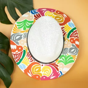 Jalapa Multicolor Hat - Hand Painted in Mexico