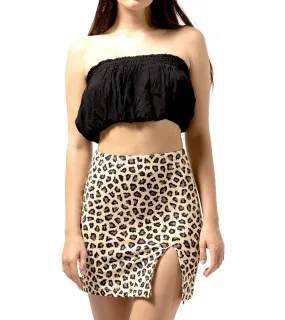 Jasmine Skirt Leopard