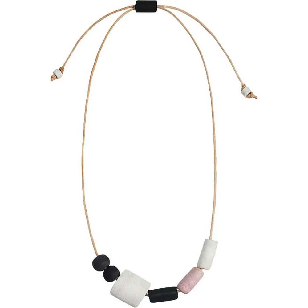 Kalahari Necklace Neutral Global Mamas