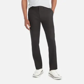 Kenneth Cole Reaction Mens Slim fit Dress Pants 31 / 30 Black Solid