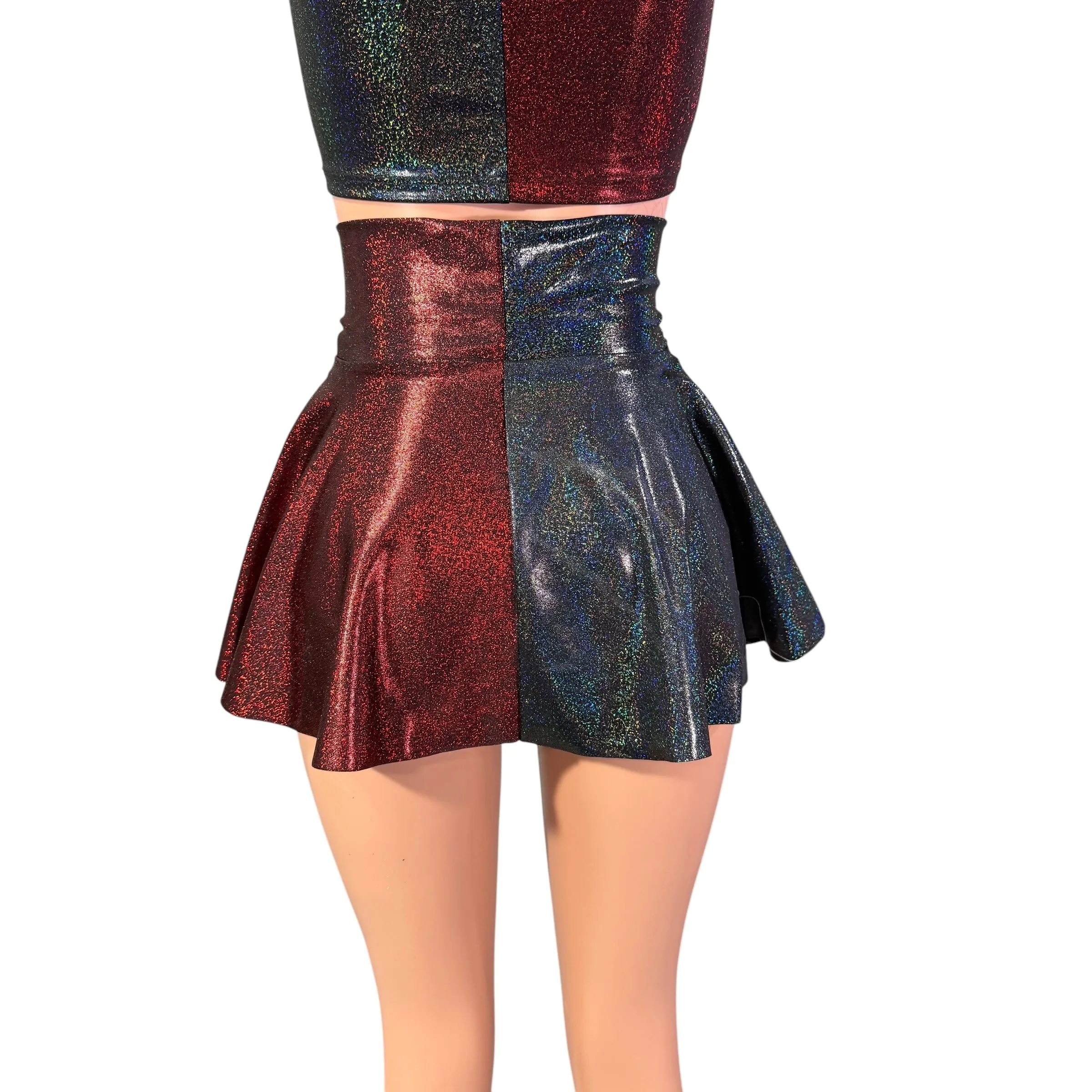 Lace-Up Skirt - Queen of Hearts Costume - Corset Skirt