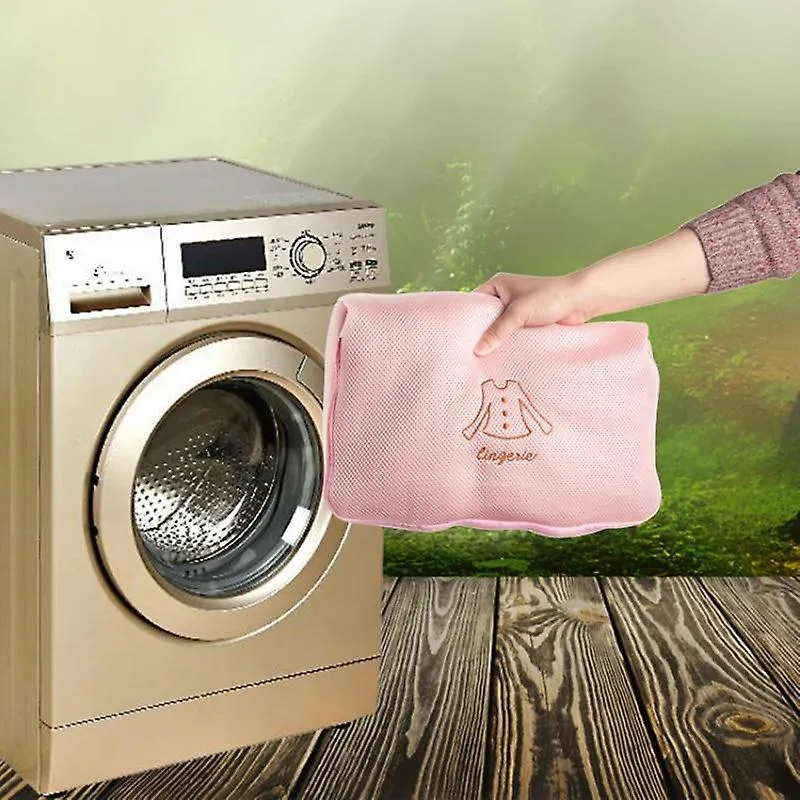 Laundry Wash Bags Frames Cartoon Mesh Laundry Wash Bags Socks Underwear Protection Net