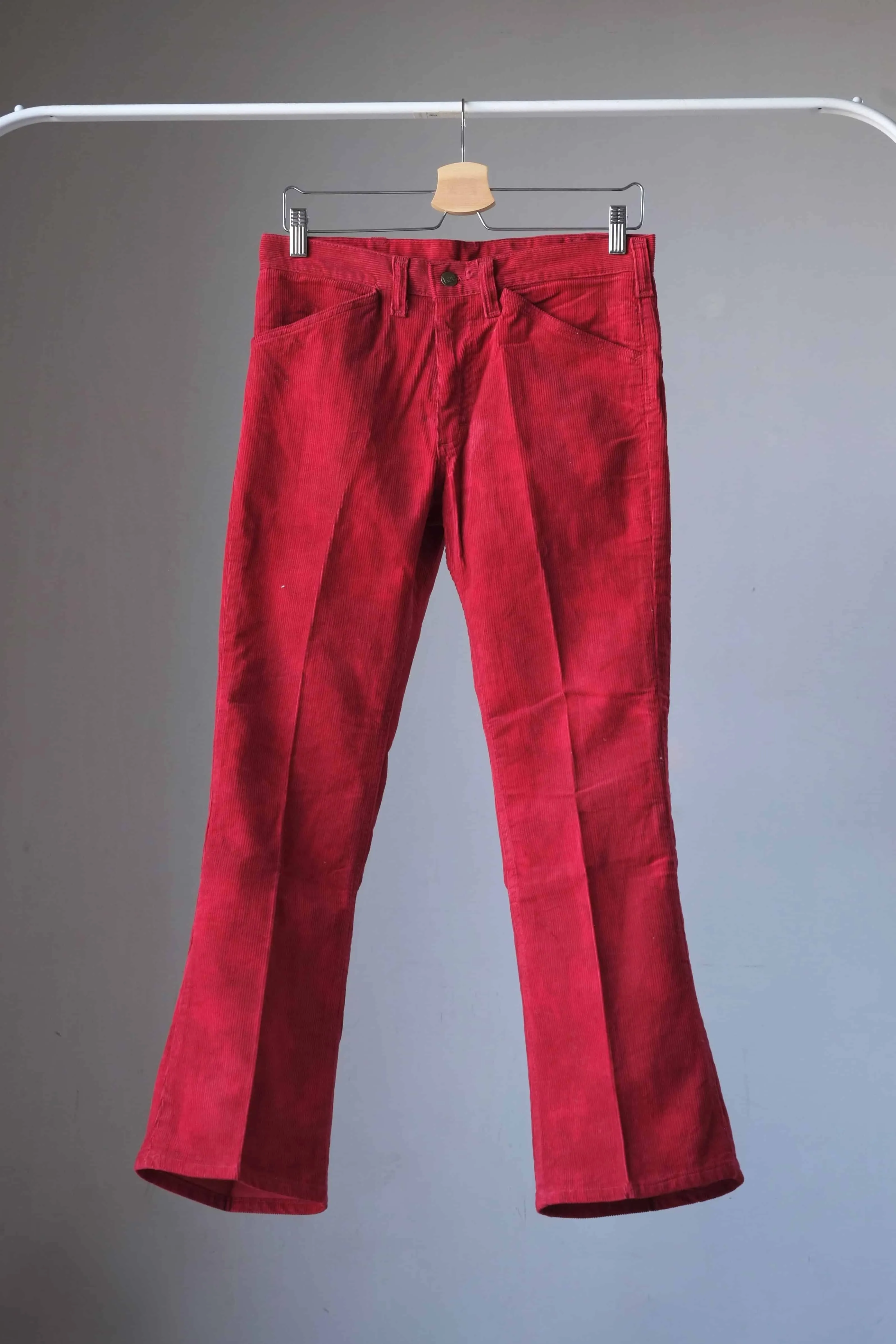 LEE Corduroy Tie-Dye 70's Bell Bottoms - Red