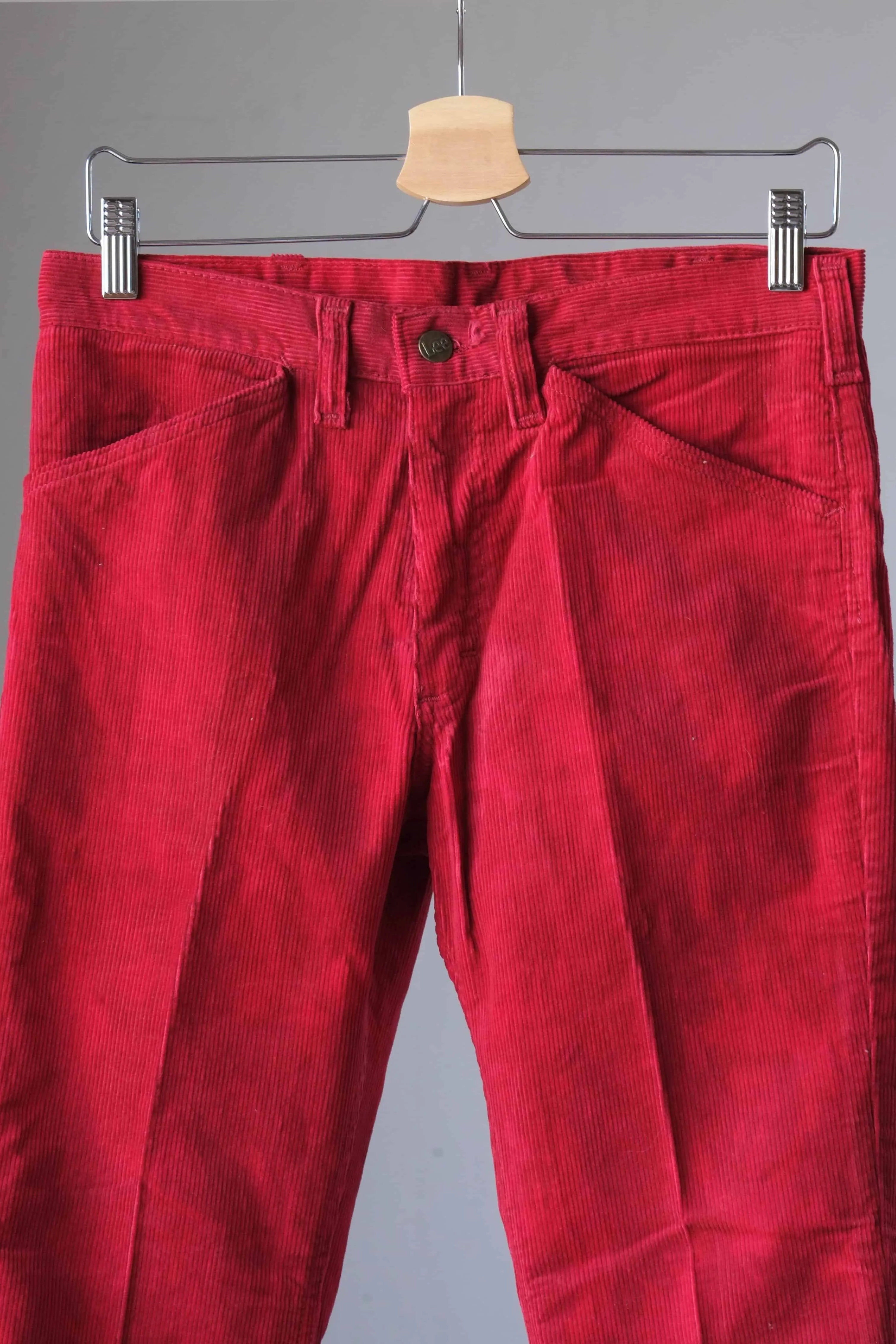 LEE Corduroy Tie-Dye 70's Bell Bottoms - Red