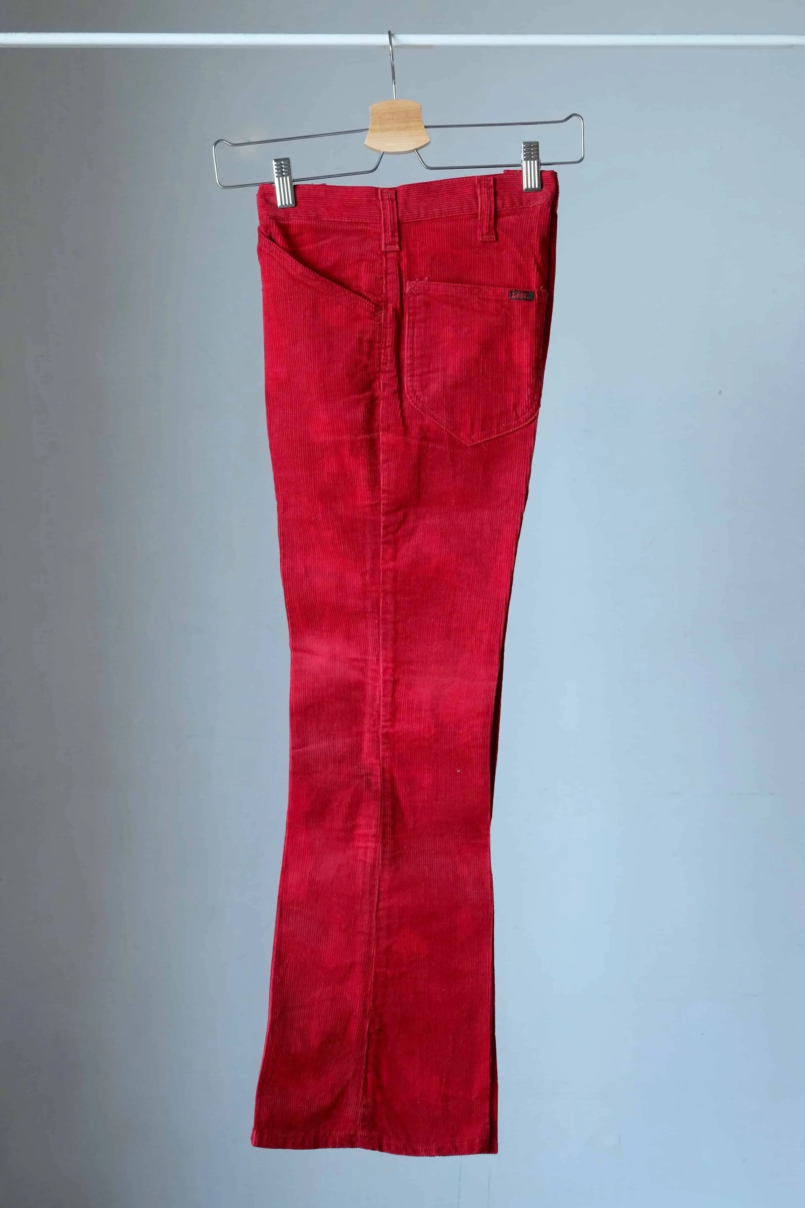 LEE Corduroy Tie-Dye 70's Bell Bottoms - Red