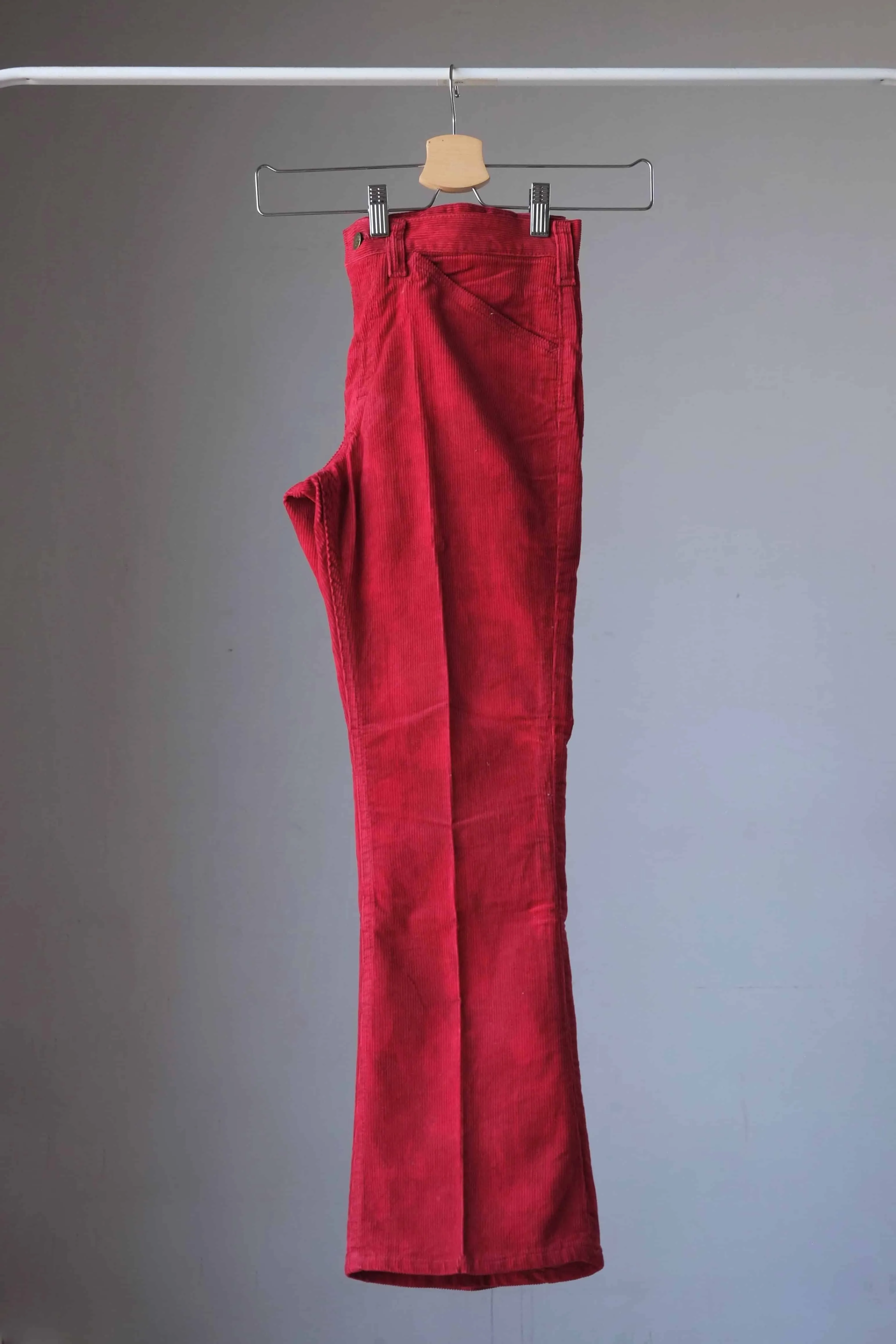 LEE Corduroy Tie-Dye 70's Bell Bottoms - Red