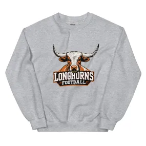 Longhorns Football Vintage Retro Sweatshirt
