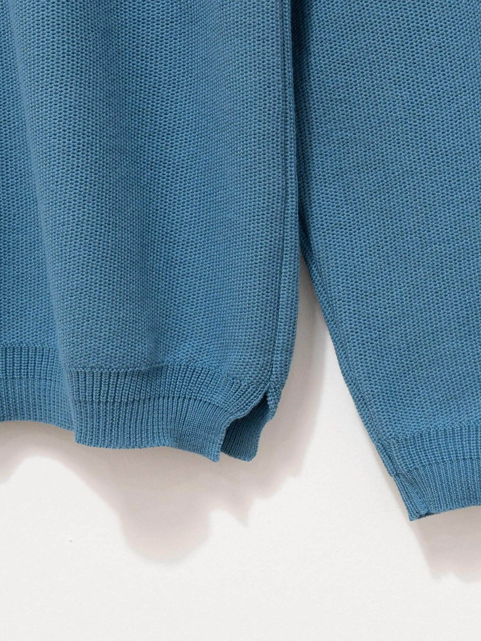 L/S Knit T-Shirt - Sax