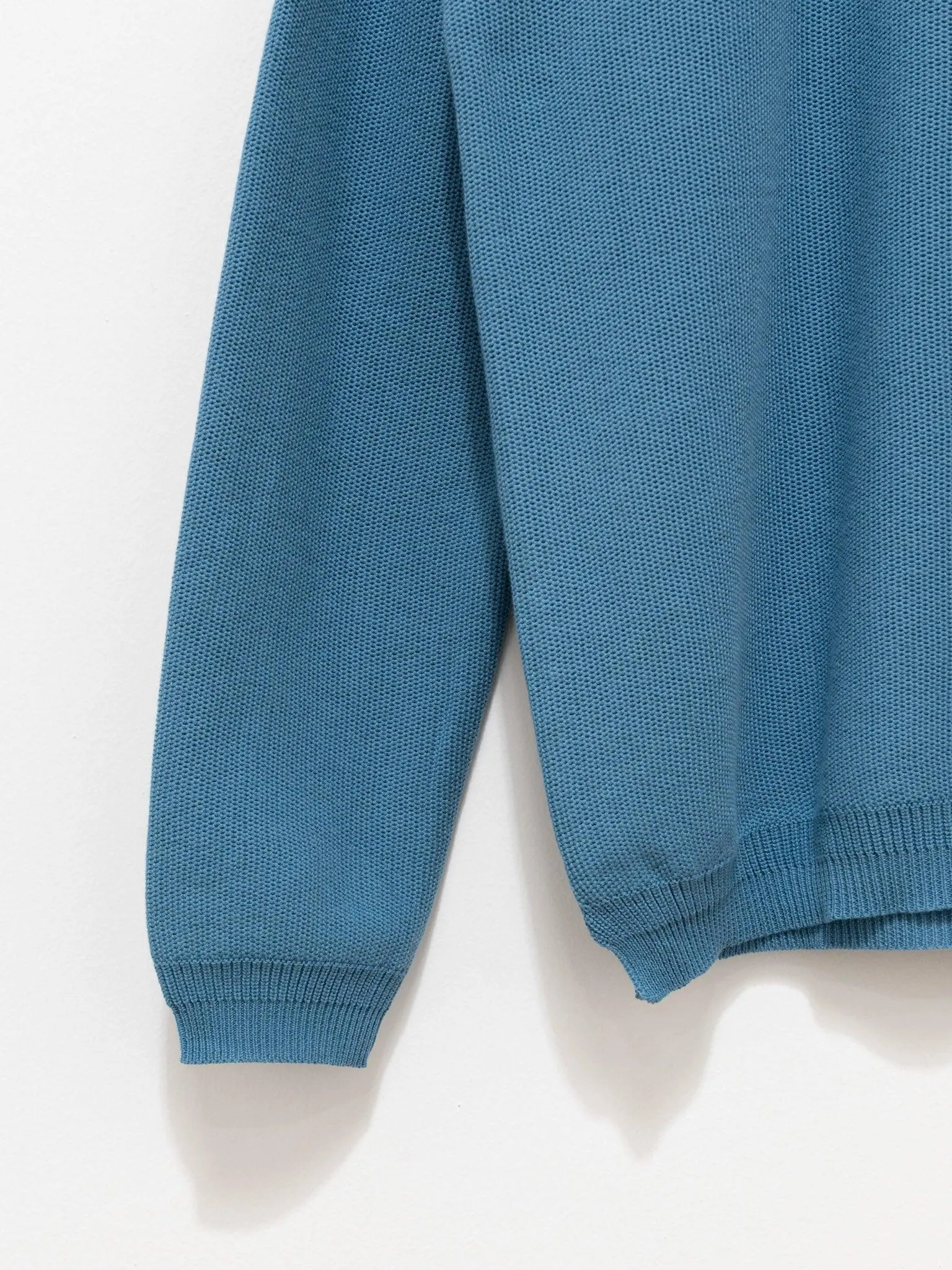 L/S Knit T-Shirt - Sax