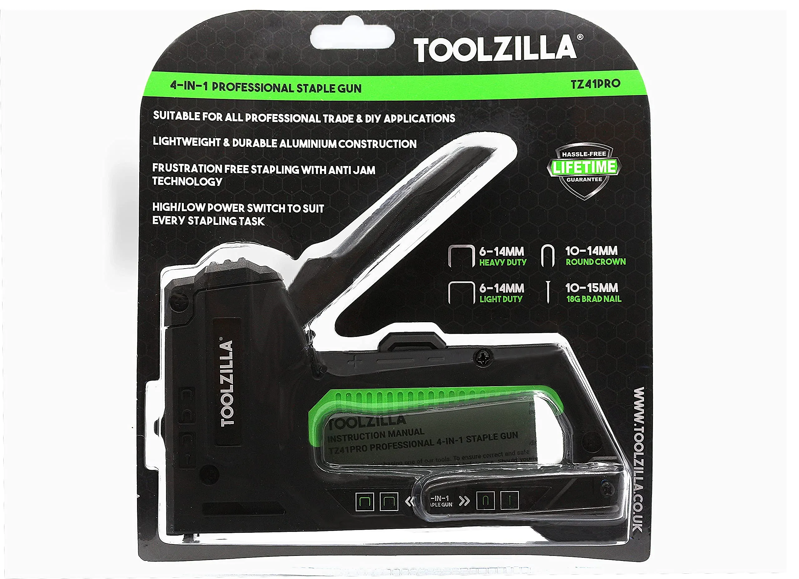 Lzilla Heavy Duty Staple Gun Staple Selection