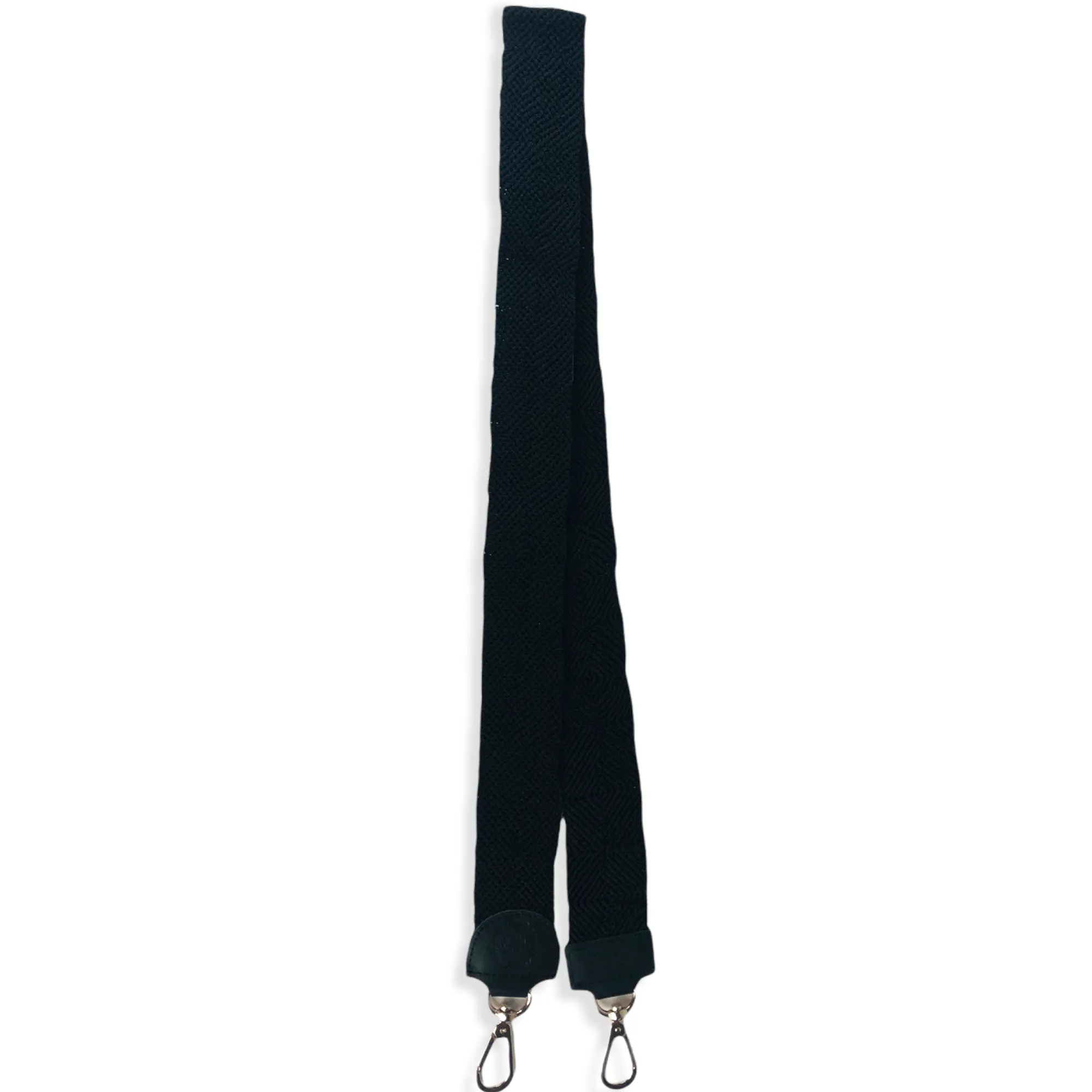 Maria Victoria |  Upcycled, Handwoven | Black