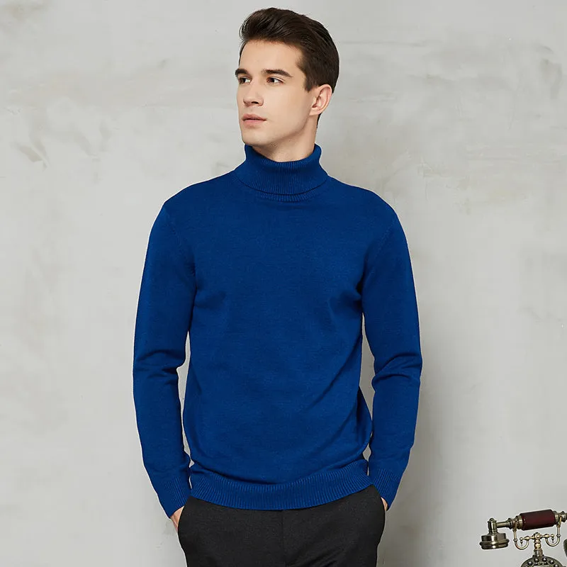 Men's 8 Color Turtleneck Sweater
