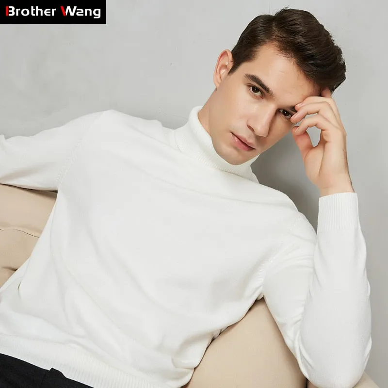 Men's 8 Color Turtleneck Sweater