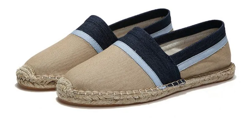Men's Casual Canvas Hemp Shoes