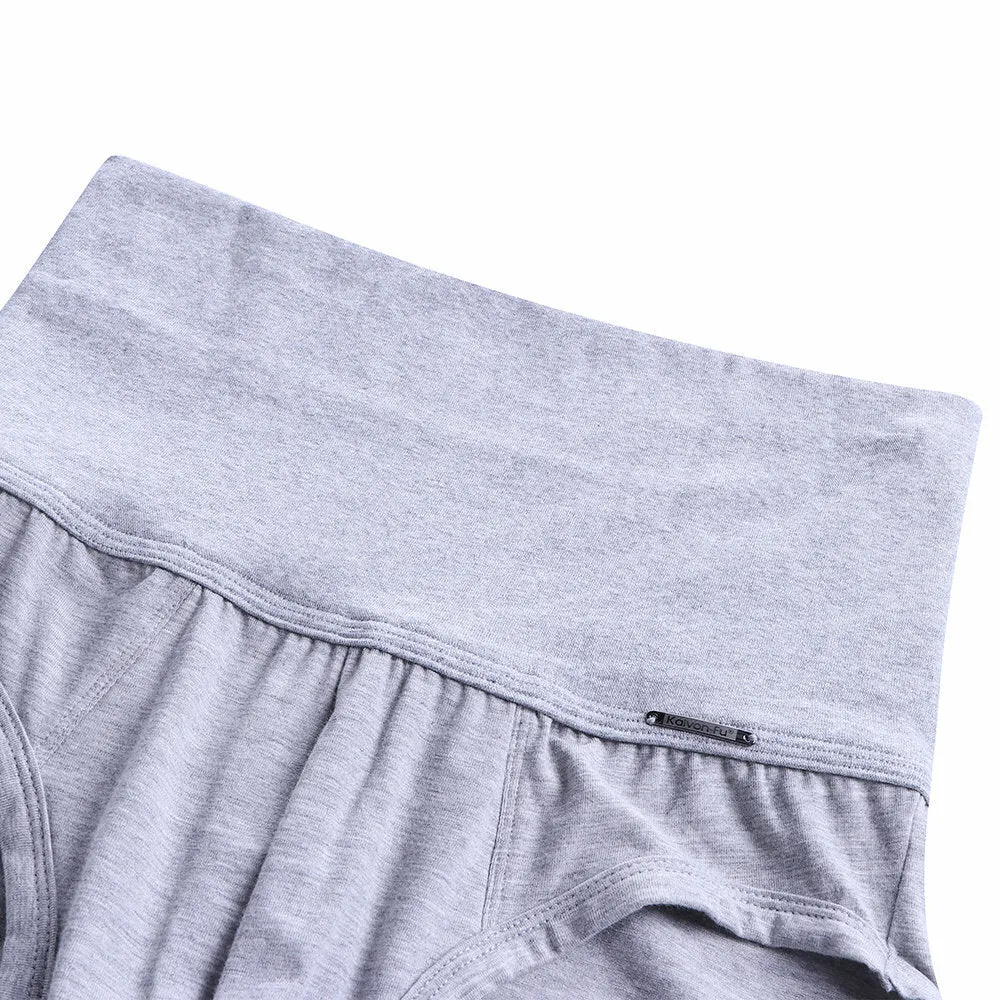Men's High Waist Skinny Briefs: Breathable, Elastic, Butt-Lifting Compression Shapewear