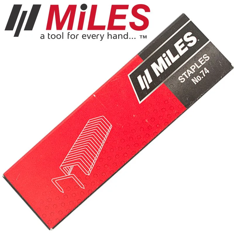 MILES GALV STAPLES 7MM X 5040 FOR TAPE TOOL MILES NO74 MILSTAP74